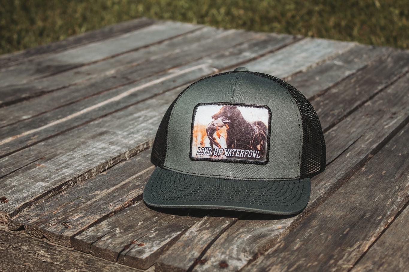LOKD UP Black Lab Hat image 0