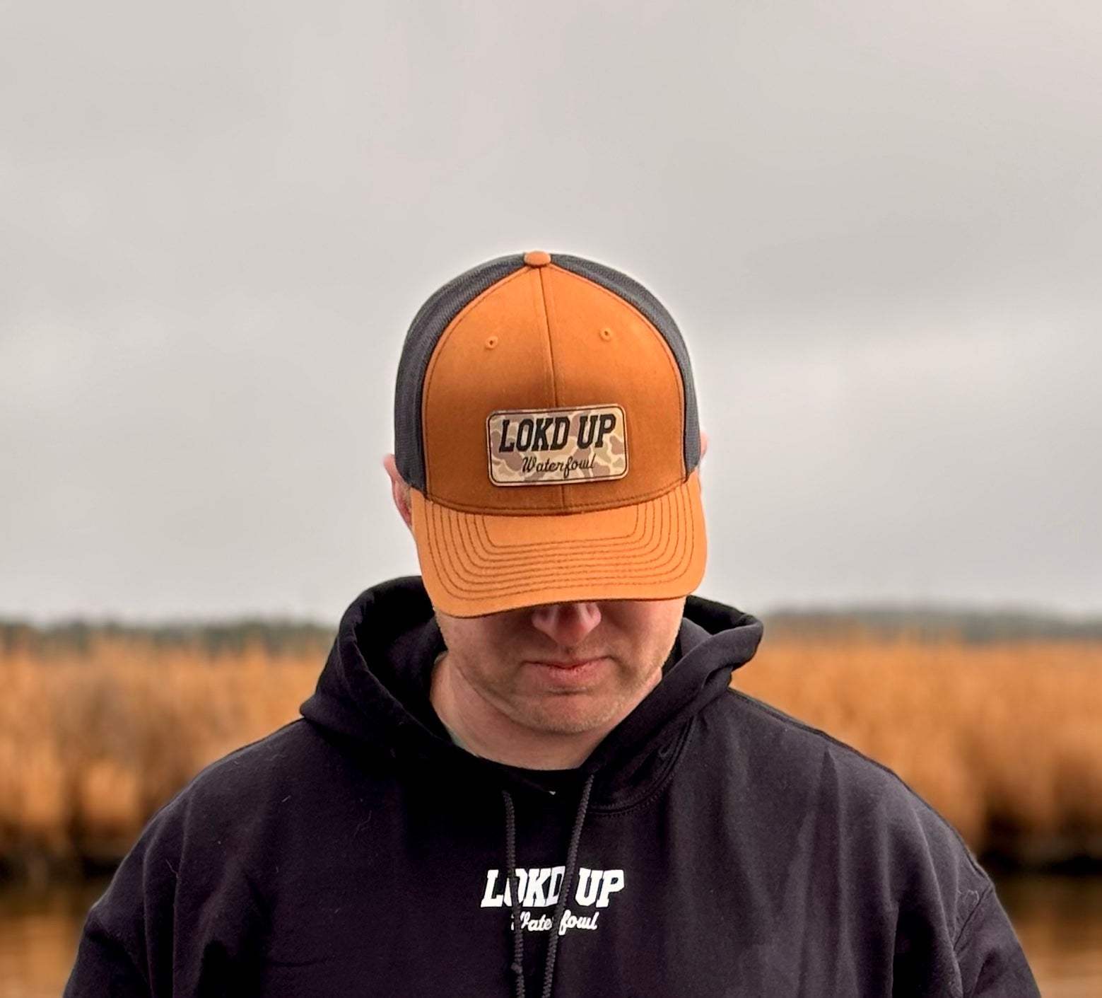Camo Patch Hat image 0
